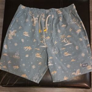 Men's Blue Swim Shorts by